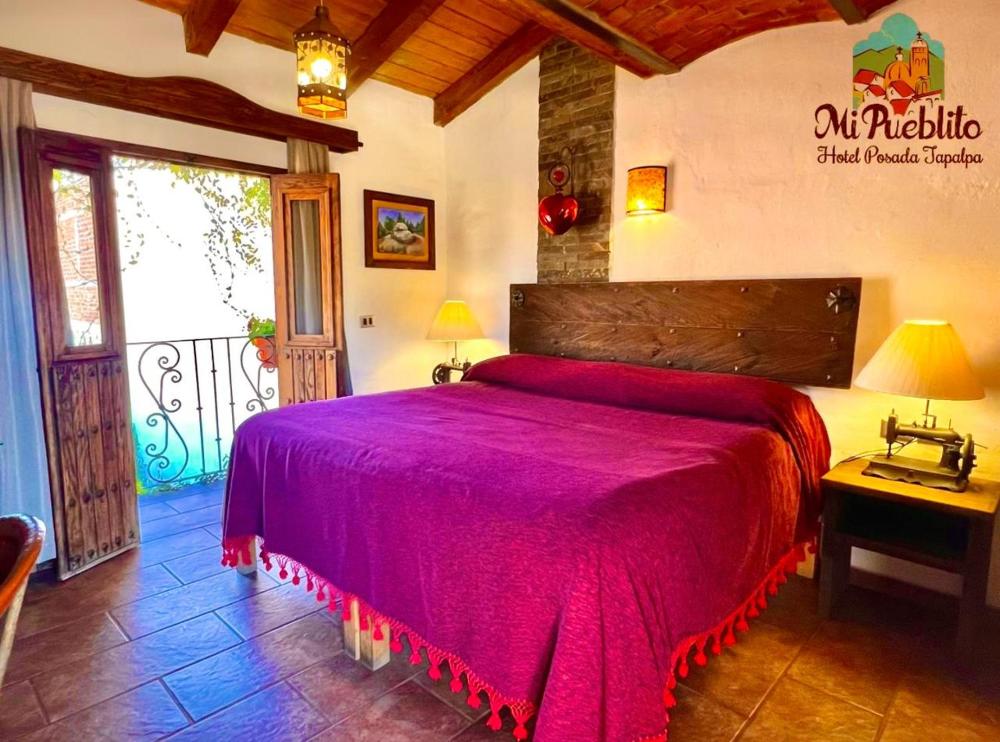 Double Room at Hotel Mi Pueblito Tapalpa, photo 4
